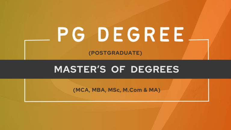 PG Degree