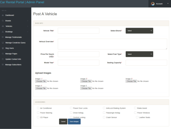 Car Rental Project