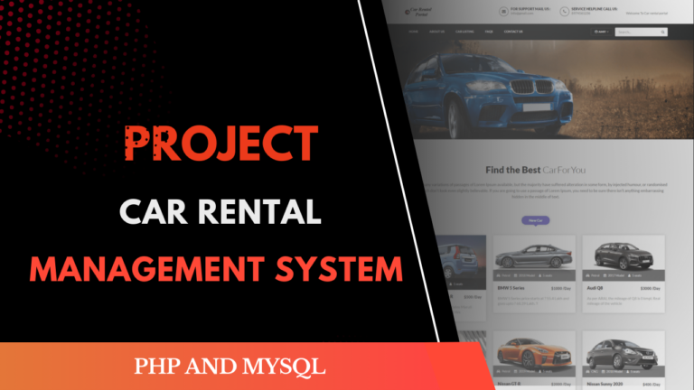 Car Rental Project